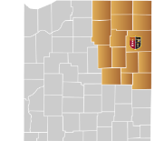 Fort Wayne County Map