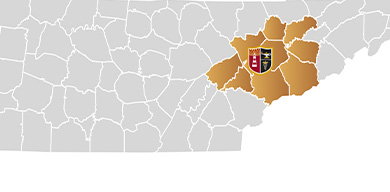 Knoxville County Map
