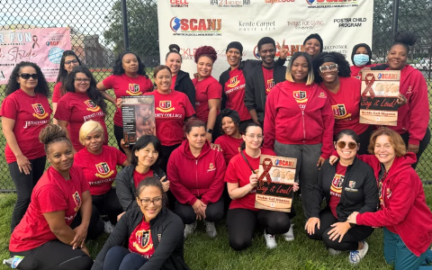 Jersey College partnered with Trenton Public Schools to raise community awareness for Sickle Cell Disease
