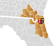 Jacksonville County Map