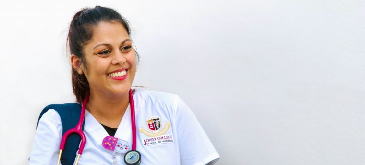 Nursing Student Smiling